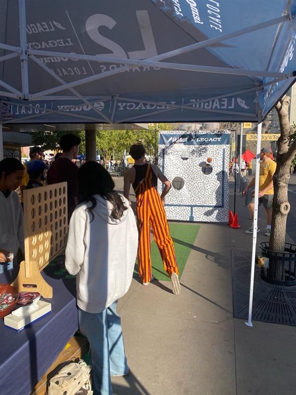 Legacy Headwear game day activation at Arizona State University